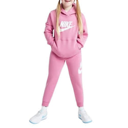 Survêtement Fille - Nike - Club Fleece - Rose - Manches longues - Respirant