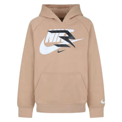 Sweat à Capuche - NIKE - Big Mashup - Beige - Enfant - Manches Longues