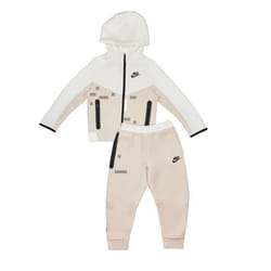 Survêtement Enfant - Nike - Tech Fleece - Beige - Manches Longues - Respirant