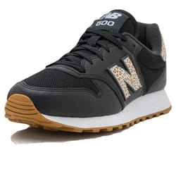 Sneakers 500 Cuir Noir