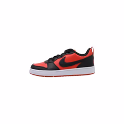 Baskets Enfant - Nike - Court Borough Low Recraft - Rouge - Synthétique - Plat