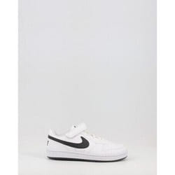 Baskets - Nike - Court Borough Low Recraft (PS) - Enfant - Blanc - Noir - Scratch