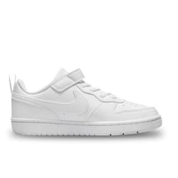 Zapatillas - NIKE - Court Borought - Enfant - Garçon - Blanc - Lacets - Synthétique