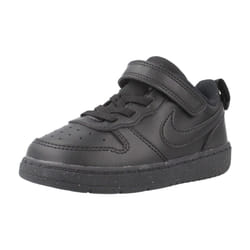 Chaussure Nike Modèle Court Borough Low Recra - Coleur Noir