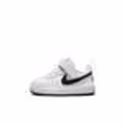 Chaussures pour Bébé - Nike - Court Borough Low Recraft - Blanc - Lacets - Plat