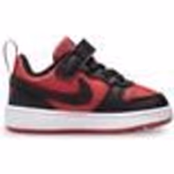 Chaussures pour Bébé et Petit enfant Nike Court Borough Low Recraft - Rouge - Lacets - Synthétique