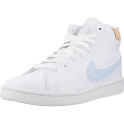Baskets - NIKE - COURT RoOYALE 2 MID - Cuir - Blanc - Mixte