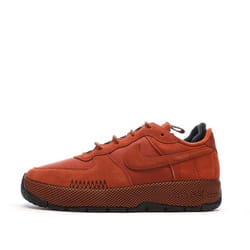 Baskets Oranges Femme Nike Air Force 1 Wild