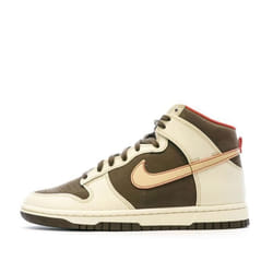 Baskets Écru/Marron Homme Nike Dunk High Retro