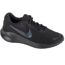 Chaussures de running - Nike - Revolution 7 - Femme - Noir - Maille respirante