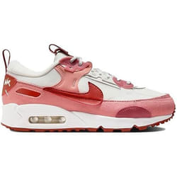 Chaussures - NIKE - Air Max 90 Futura - Blanc - Lacets - Plat