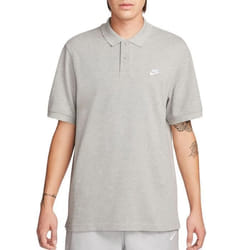 Polo T-shirt - Nike - Club - Gris clair - Coupe Regular - Col arrondi