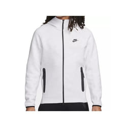 Veste de survêtement NIKE Tech Fleece Full Zip pour homme - Beige - Capuche scaphandre et poches à zip