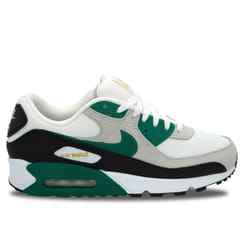 Baskets Nike Air Max 90 Malachite - Homme - Blanc - Cuir - Lacets