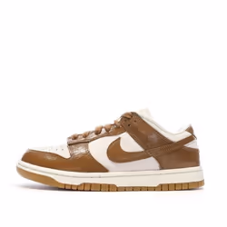 Chaussures pour Femme NIKE Dunk Low Ale Brown Blanc - FJ2260-001 - Lacets