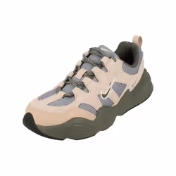 Baskets Femme Nike Tech Hera Dr9761 - Gris - Lacets - Textile