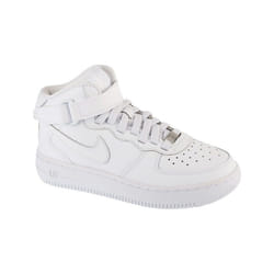 Chaussures Enfant - Nike - Air Force 1 Mid EasyOn - Blanc - Cuir - Lacets