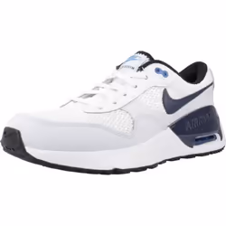 Baskets Nike Max Systm Blanc - Textile - Lacets - Adulte - Plat - Mixte