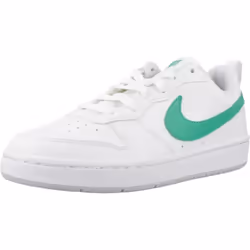 Baskets Enfant - Nike Court Borough Low Recraft - Blanc - Synthétique - Lacets