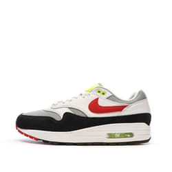Baskets Blanches/Grises/Noires/Rouges Homme Nike Air Max 1