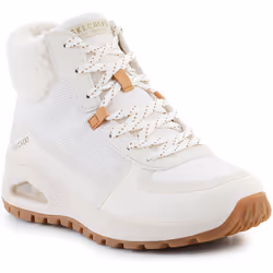 Baskets montantes hivernales Skechers - Femme - Beige - Revêtement 3M Scotchgard