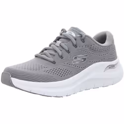 Chaussures Skechers Arch Fit 2.0 Homme Gris - Lacets - Plat - Textile