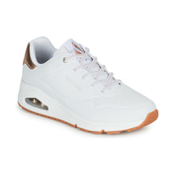 Skechers modèle Uno - Shimmer Away Blanc