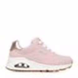 Chaussures Femme - SKECHERS Uno - Rose - Lacets - Synthétique