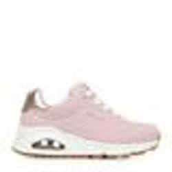 Chaussures Femme - SKECHERS Uno - Rose - Lacets - Synthétique