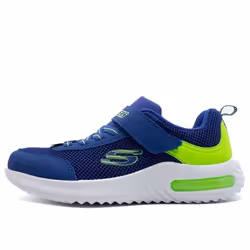 Baskets Bounder-Tech - SKECHERS - Mixte - Enfant - Bleu - Textile - Lacets