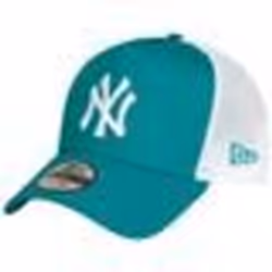 Casquette Trucker New Era - New York Yankees - Blanc et bottlegreen - Homme