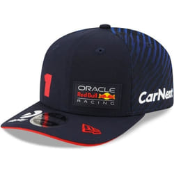Casquette Snapback - New Era - 9Fifty - Red Bull Racing - Max Verstappen - Marine - Blanc