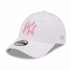 Casquette Enfant New Era 9Forty - New York Yankees - Blanc - 100% coton - Sportswear