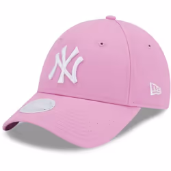 Casquette New Era 9Forty Femme - New York Yankees rose - 100% coton
