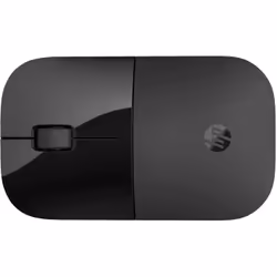 HP Souris double mode Z3700 noire, Ambidextre, RF sans fil, 1600 DPI, Noir