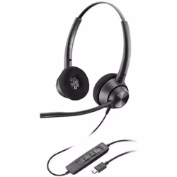 POLY Micro-casque EncorePro 310 USB-A mono, Avec fil, Appels/Musique, 70 g, Casque, Noir