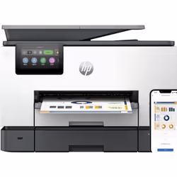 HP OfficeJet Pro Imprimante Tout-en-un 9130b, Couleur, Imprimante pour Petites/moyennes entreprises, Impression, copie, scan, fax, Sans fil; imprimer depuis un téléphone ou une tablette; chargeur automatique de documents; impression recto-verso; numérisation recto-verso; numérisation vers e-mail; numérisation vers PDF; télécopie; port avant pour lecteur Flash USB; écran tactile
