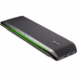 POLY Haut-parleur Sync 60, Téléphone mobile / PC, Noir, Argent, 30 m, 55 dB, 1,5 m, IP64