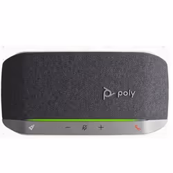 POLY Haut-parleur USB-A Sync 20, PC, Argent, 0,715 m, IP64, Windows 10, 100 - 7800 Hz
