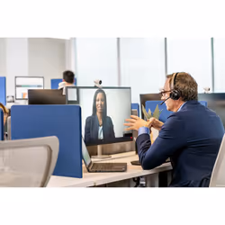 POLY Casque VOYAGER 4320-M certifié Microsoft Teams avec socle de charge - Vue supplémentaire 6
