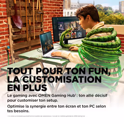 HP Écran gamer FHD 165 Hz OMEN 23,8 pouces - OMEN 24 - Vue supplémentaire 8