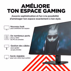 HP Écran gamer FHD 165 Hz OMEN 23,8 pouces - OMEN 24 - Vue supplémentaire 9