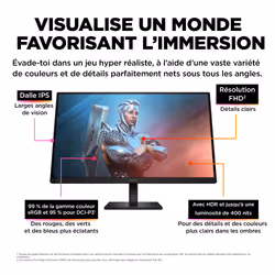 HP OMEN by HP Écran gamer FHD 165 Hz OMEN 27 pouces - OMEN 27 - Vue supplémentaire 15