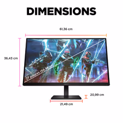 HP OMEN by HP Écran gamer FHD 240 Hz OMEN 27 pouces - OMEN 27s - Vue supplémentaire 10