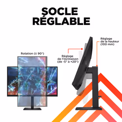 HP OMEN by HP Écran gamer FHD 240 Hz OMEN 27 pouces - OMEN 27s - Vue supplémentaire 11