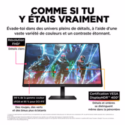 HP OMEN by HP Écran gamer FHD 240 Hz OMEN 27 pouces - OMEN 27s - Vue supplémentaire 9