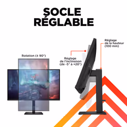 HP OMEN by HP Écran gamer UHD 144 Hz OMEN 27 pouces - OMEN 27k - Vue supplémentaire 11