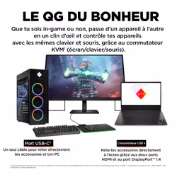 HP OMEN by HP Écran gamer UHD 144 Hz OMEN 27 pouces - OMEN 27k - Vue supplémentaire 13