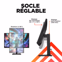 HP OMEN by HP Écran gamer QHD 240 Hz OMEN 27 pouces - OMEN 27qs - Vue supplémentaire 11