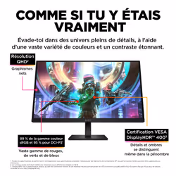 HP OMEN by HP Écran gamer QHD 240 Hz OMEN 27 pouces - OMEN 27qs - Vue supplémentaire 8